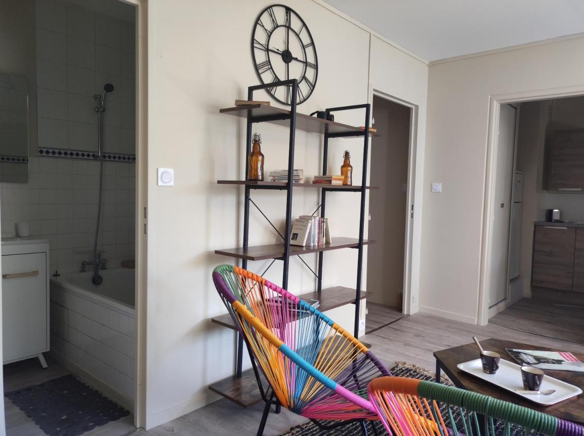 Studio - Meuble Tourisme, Trois Etoiles - 34 M2 Refait A Neuf- Residence Mâcon Exteriér fotografie